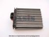AKS DASIS 159110N Heat Exchanger, interior heating